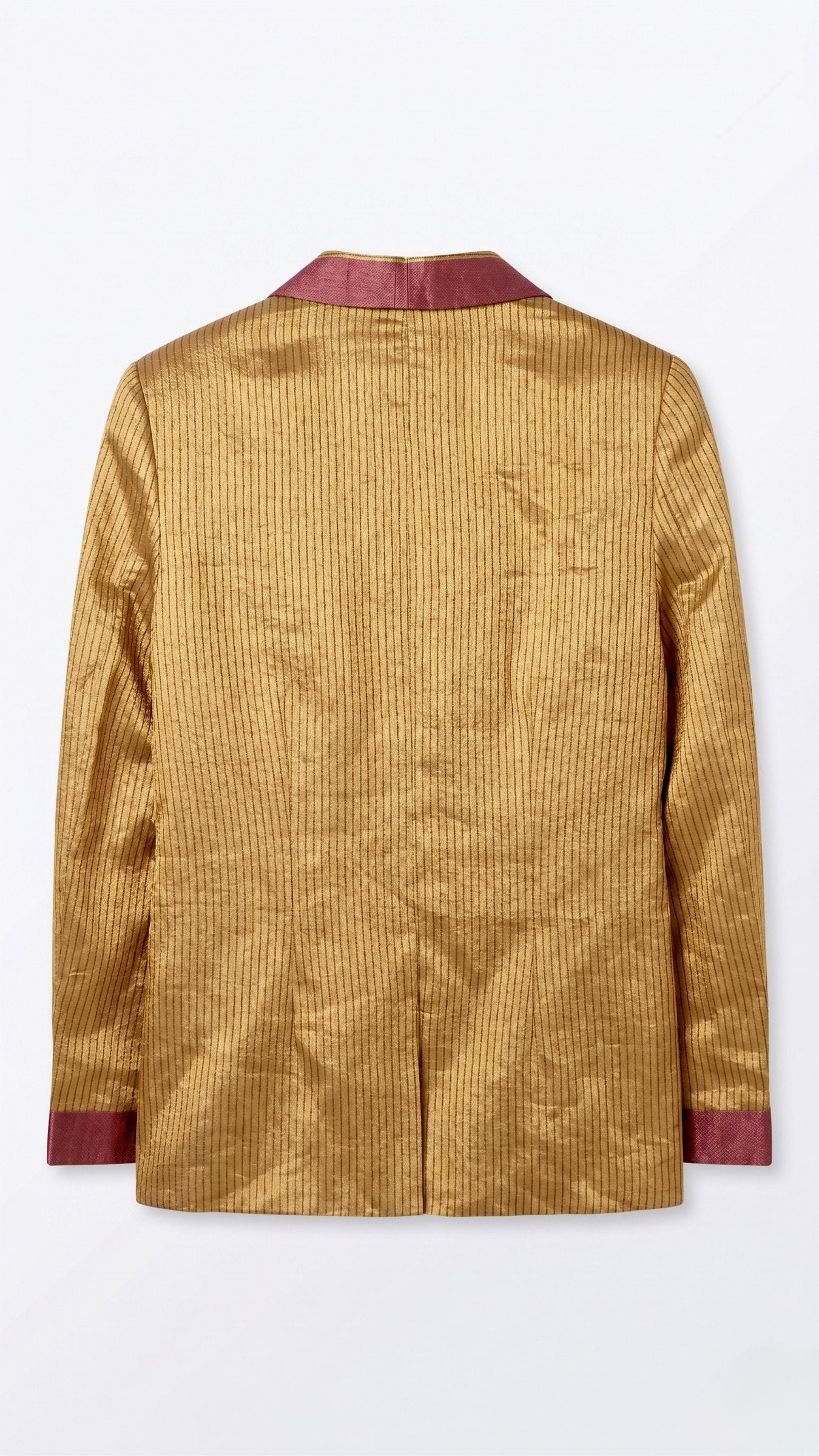 Gold Power Suit Coat back product image