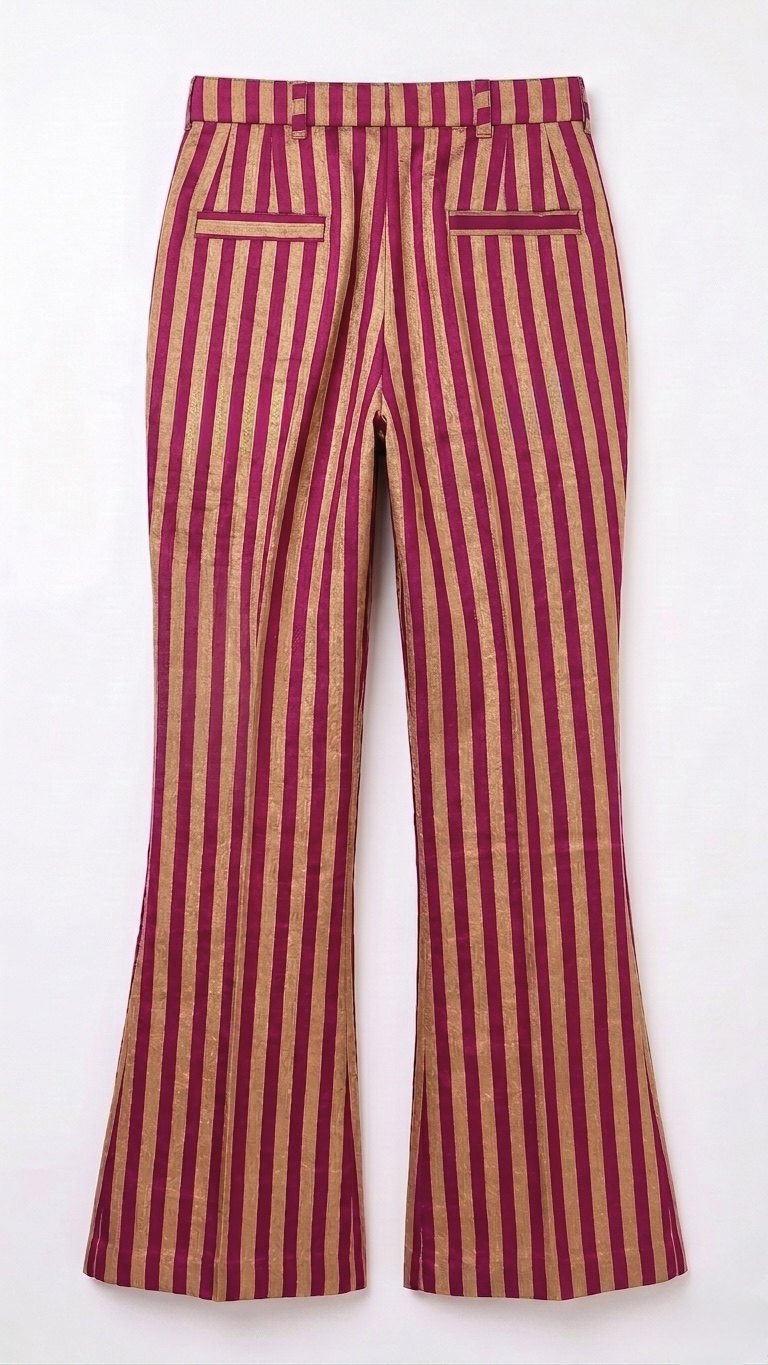 Rani Pink Power Suit Pants back product image