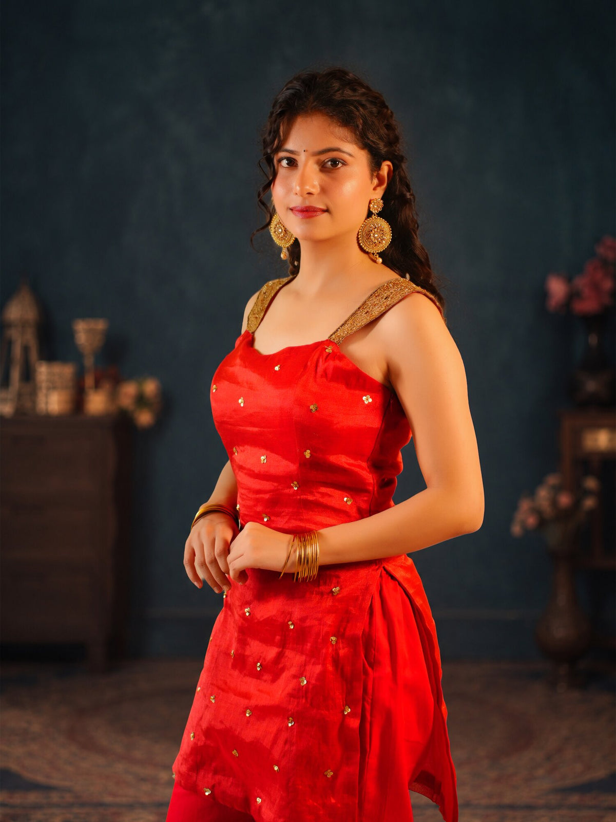 Cherie Asymmetrical Kurta Set