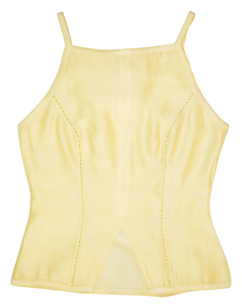 Spaghetti Straight Top silhouette
