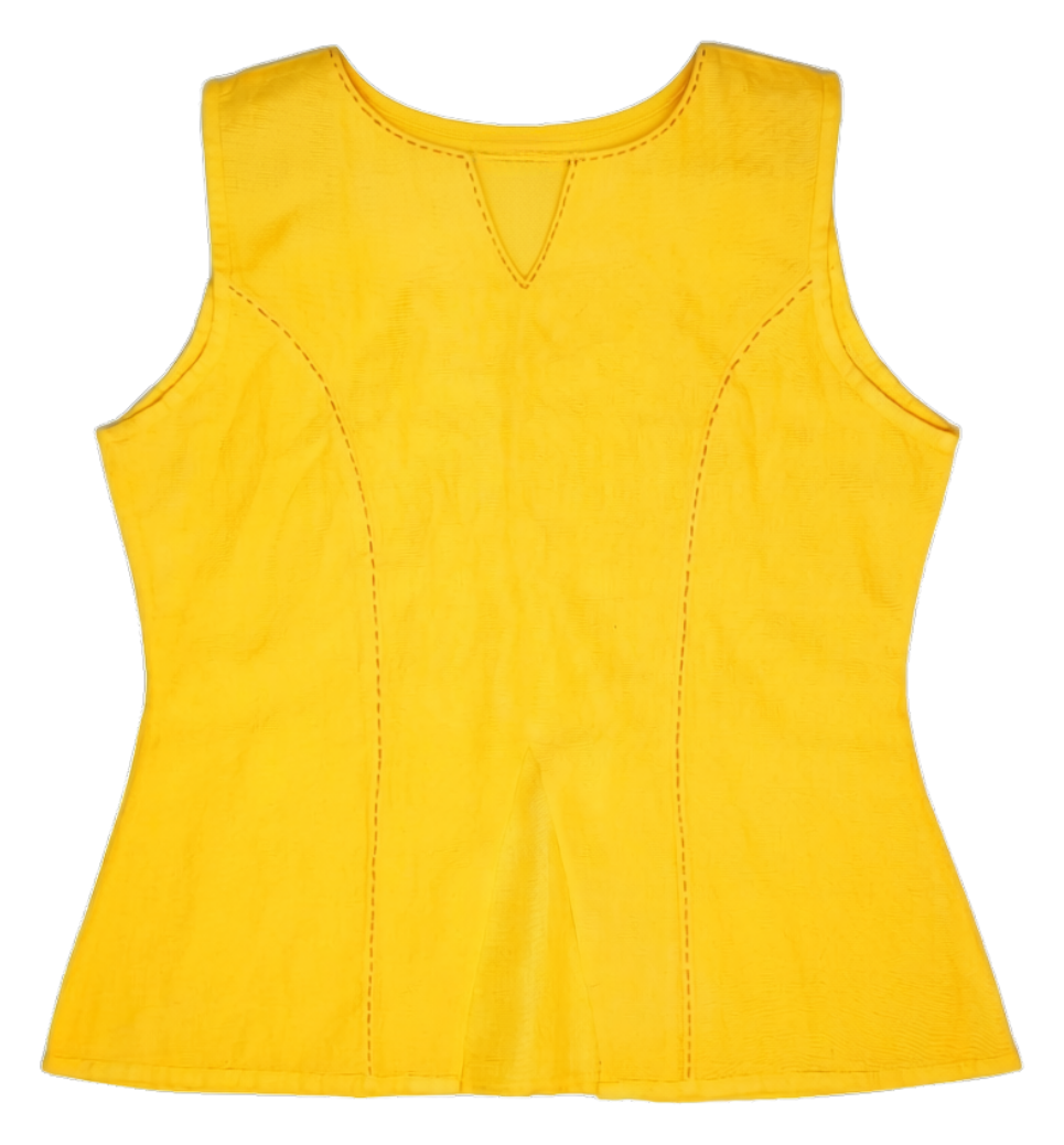 Straight Sleeveless Top silhouette