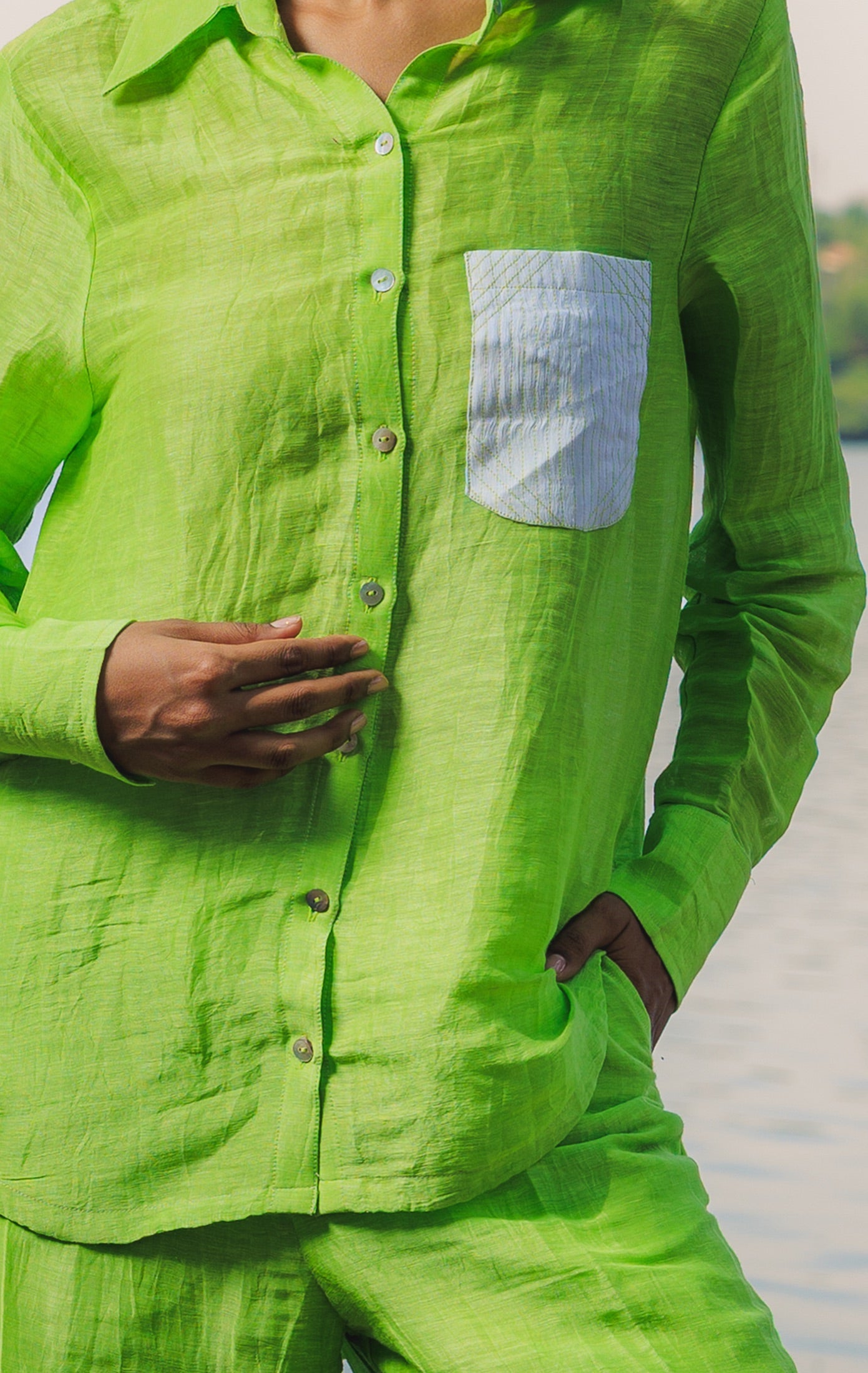 Lime Co-Ord Set view 5