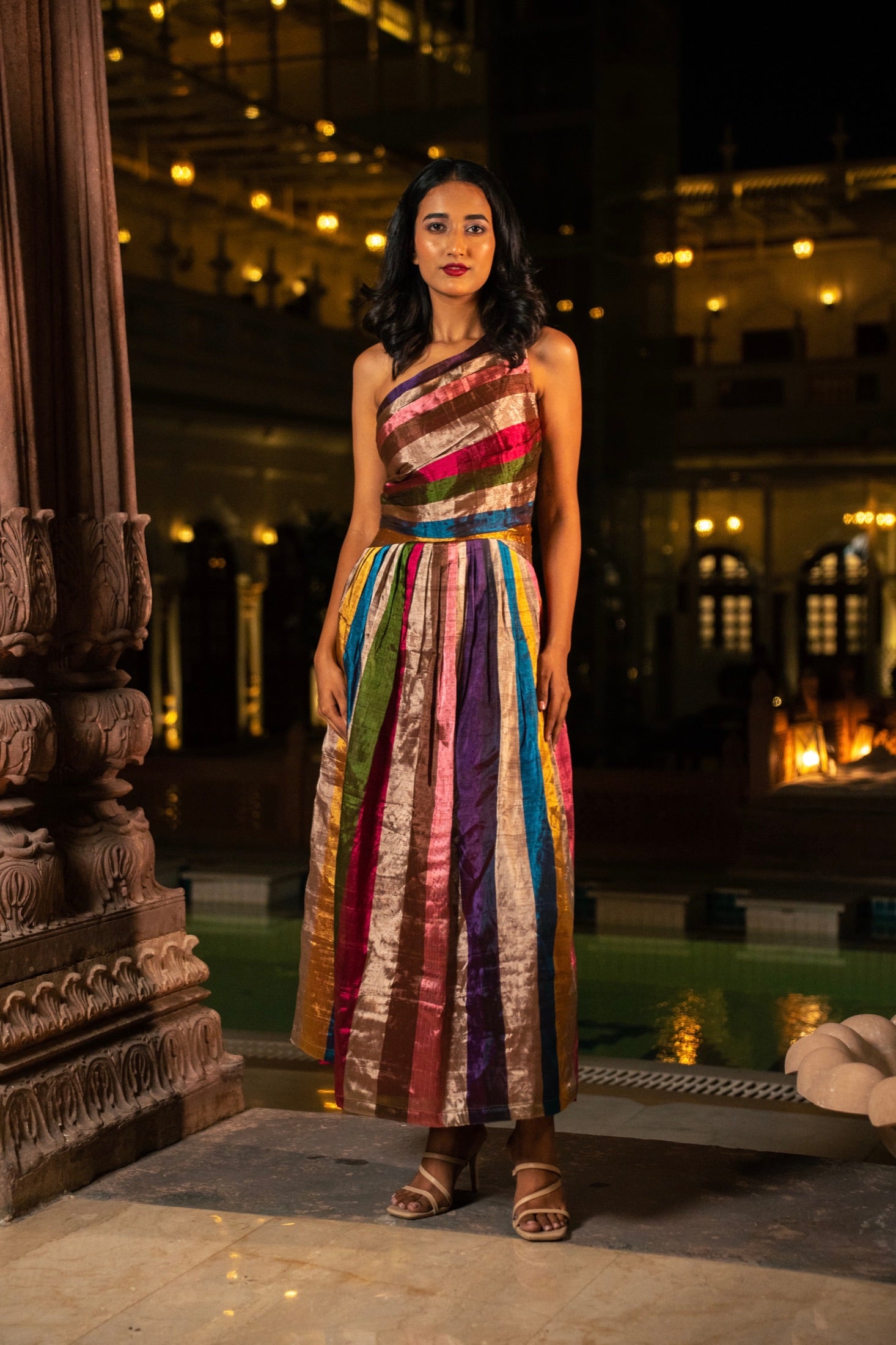 The Chanderi Comet Dress view 1