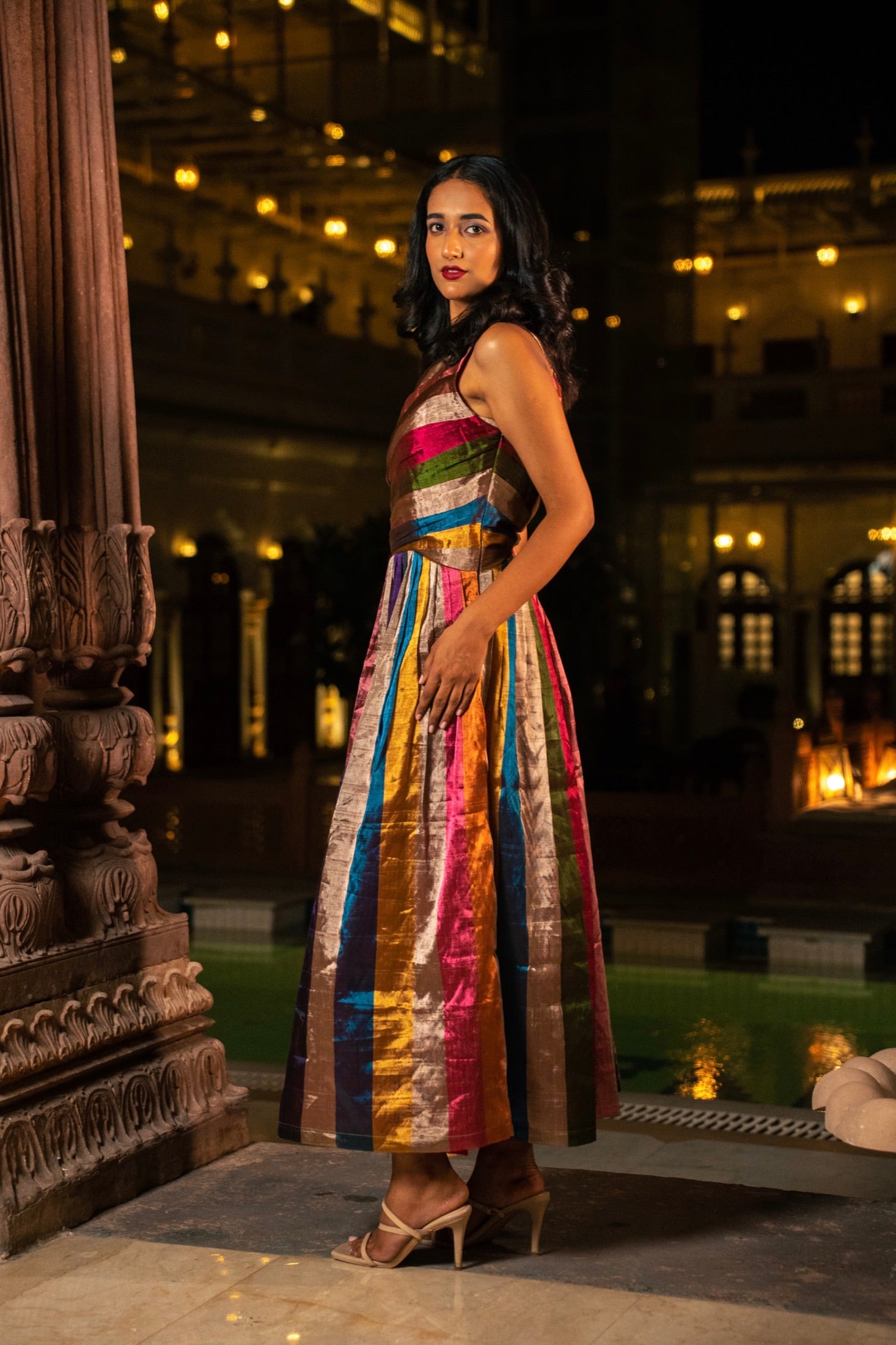 The Chanderi Comet Dress view 2