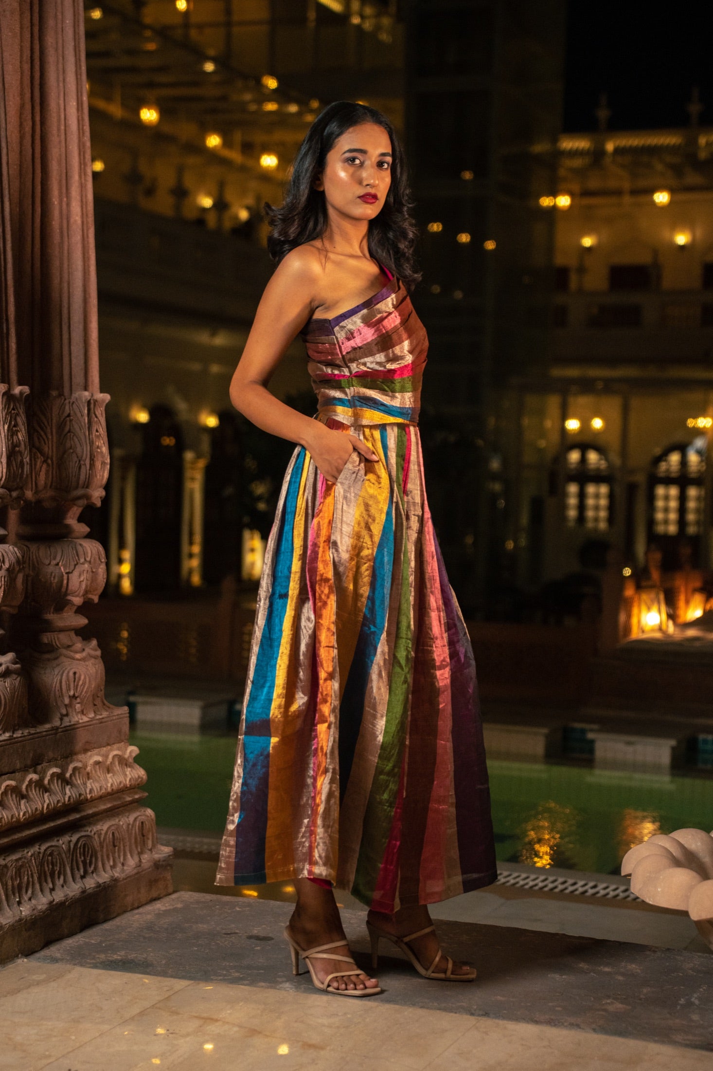 The Chanderi Comet Dress view 3