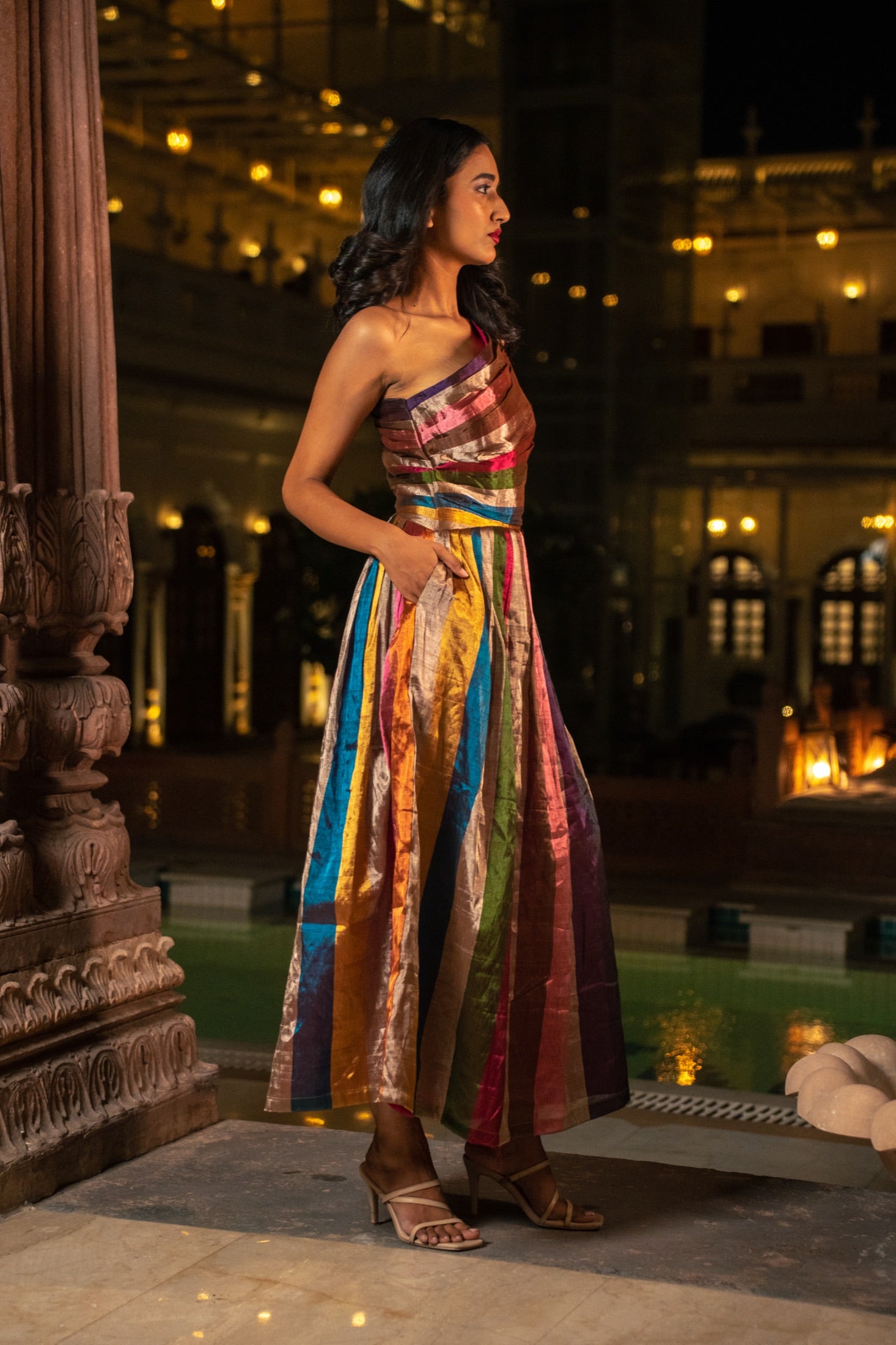 The Chanderi Comet Dress view 4