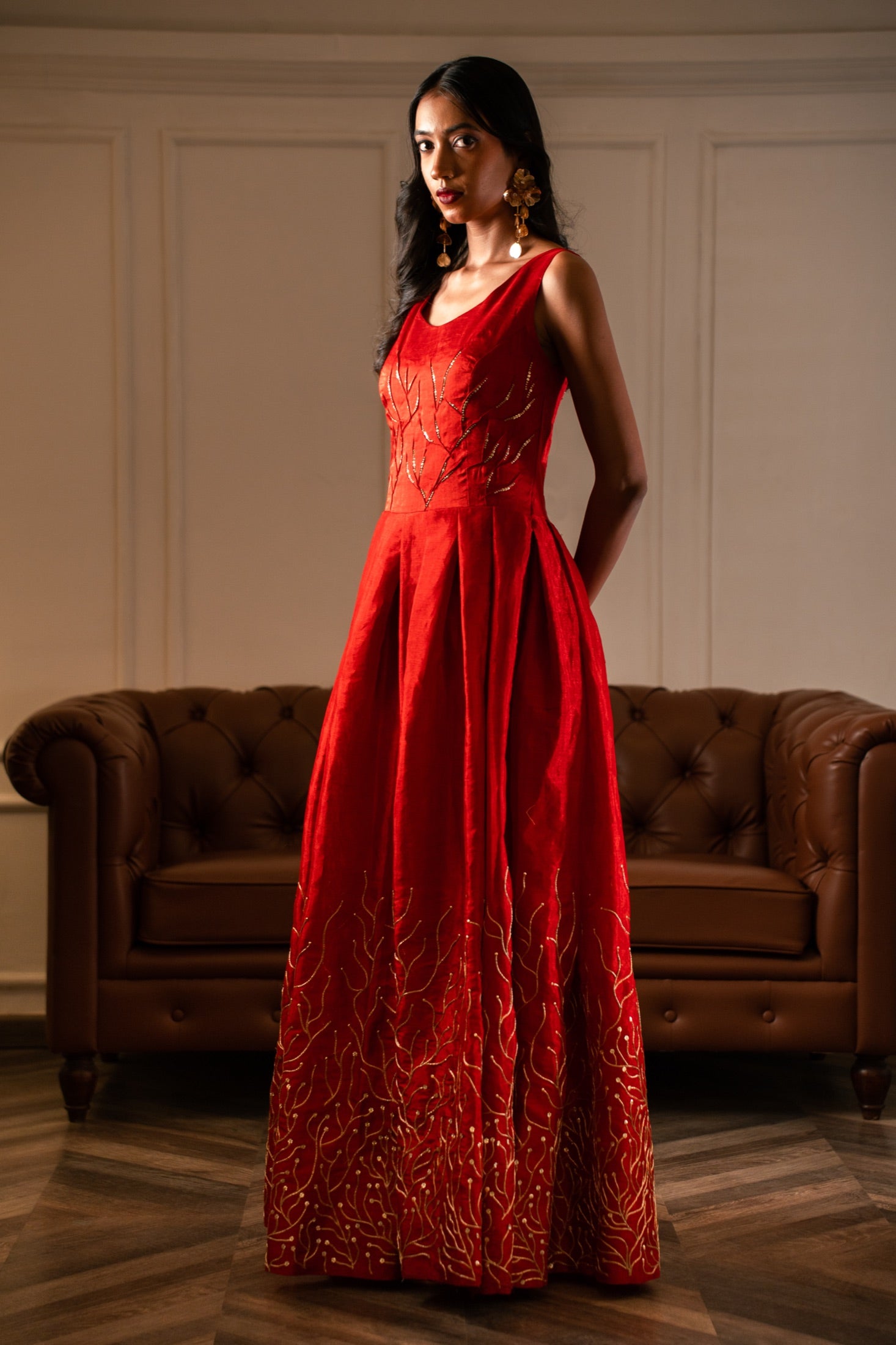 Gudhal Ka Phool Ballgown view 4