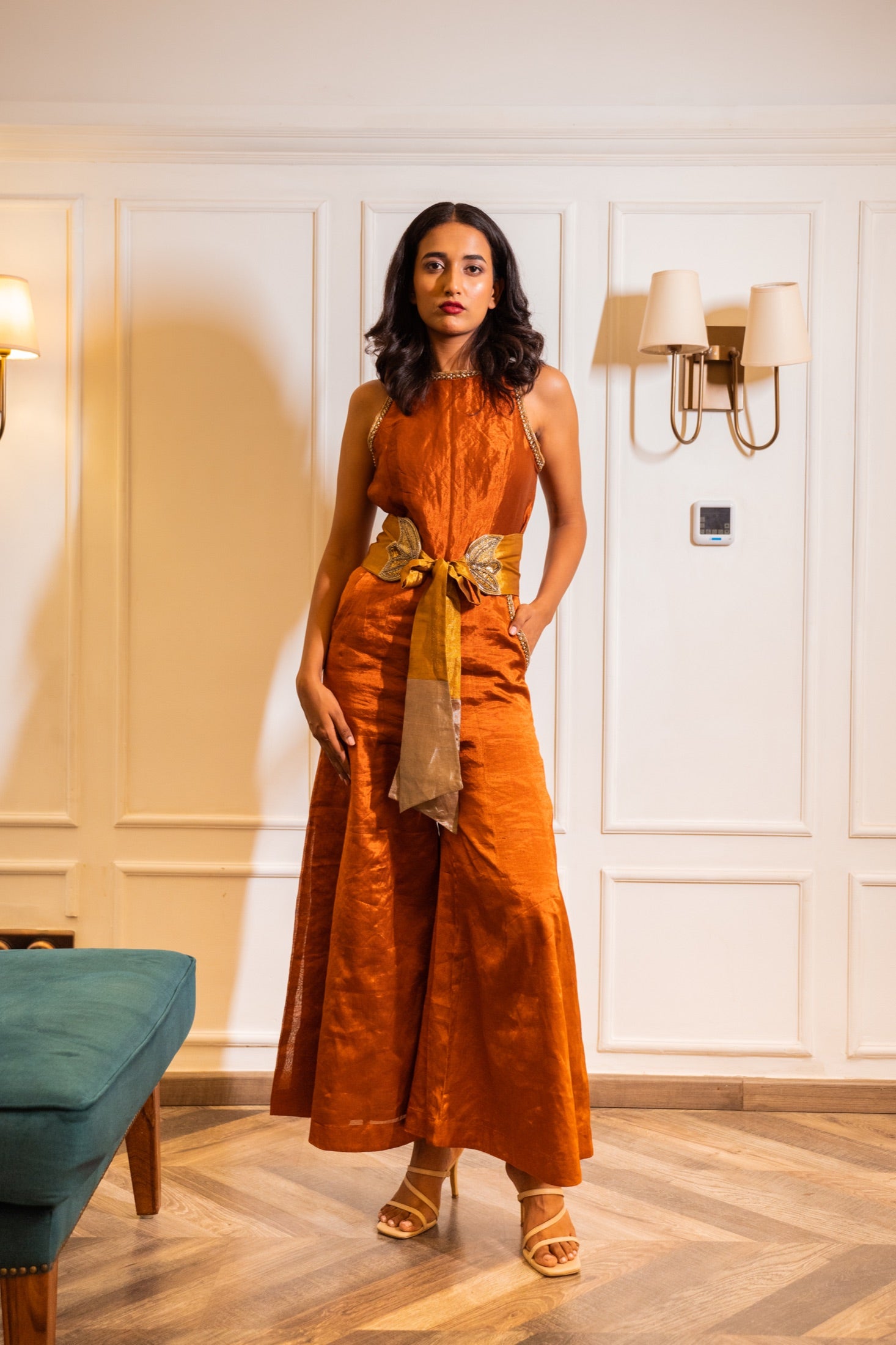 Terra Silk Jumpsuit view 1