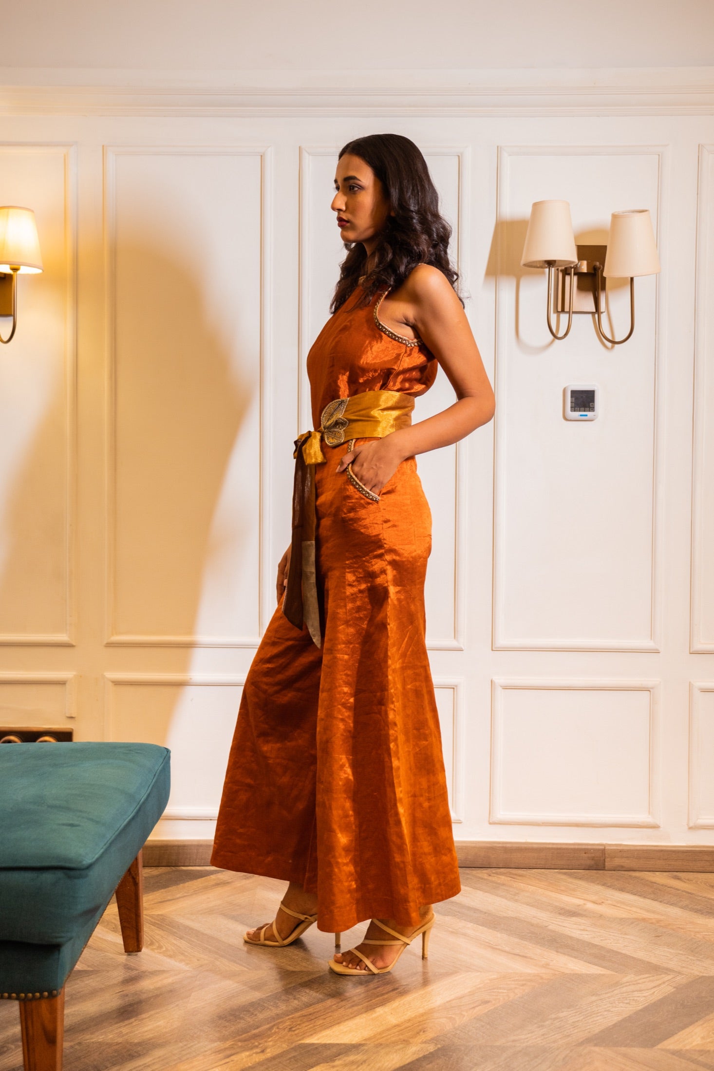 Terra Silk Jumpsuit view 2