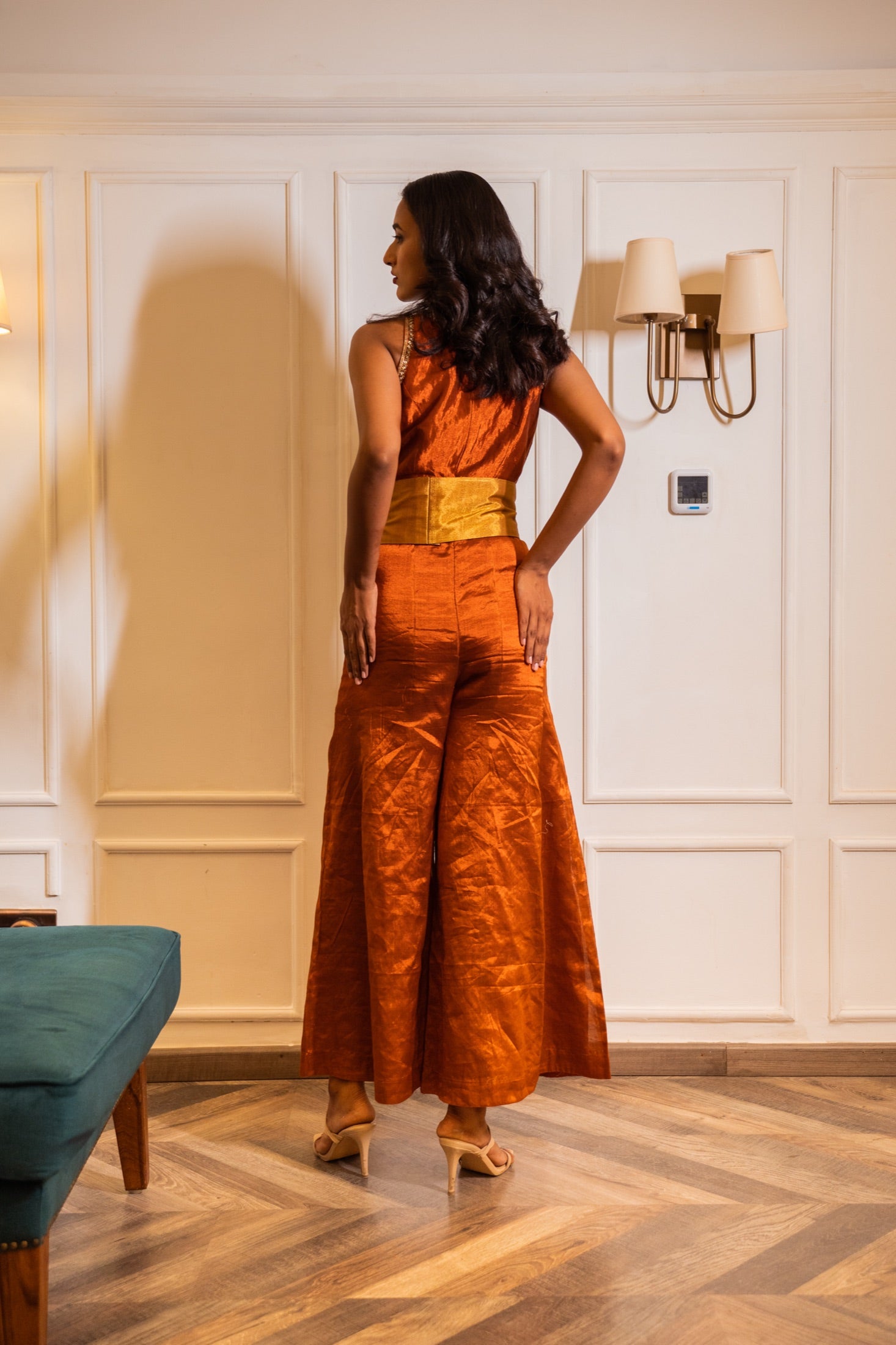 Terra Silk Jumpsuit view 4