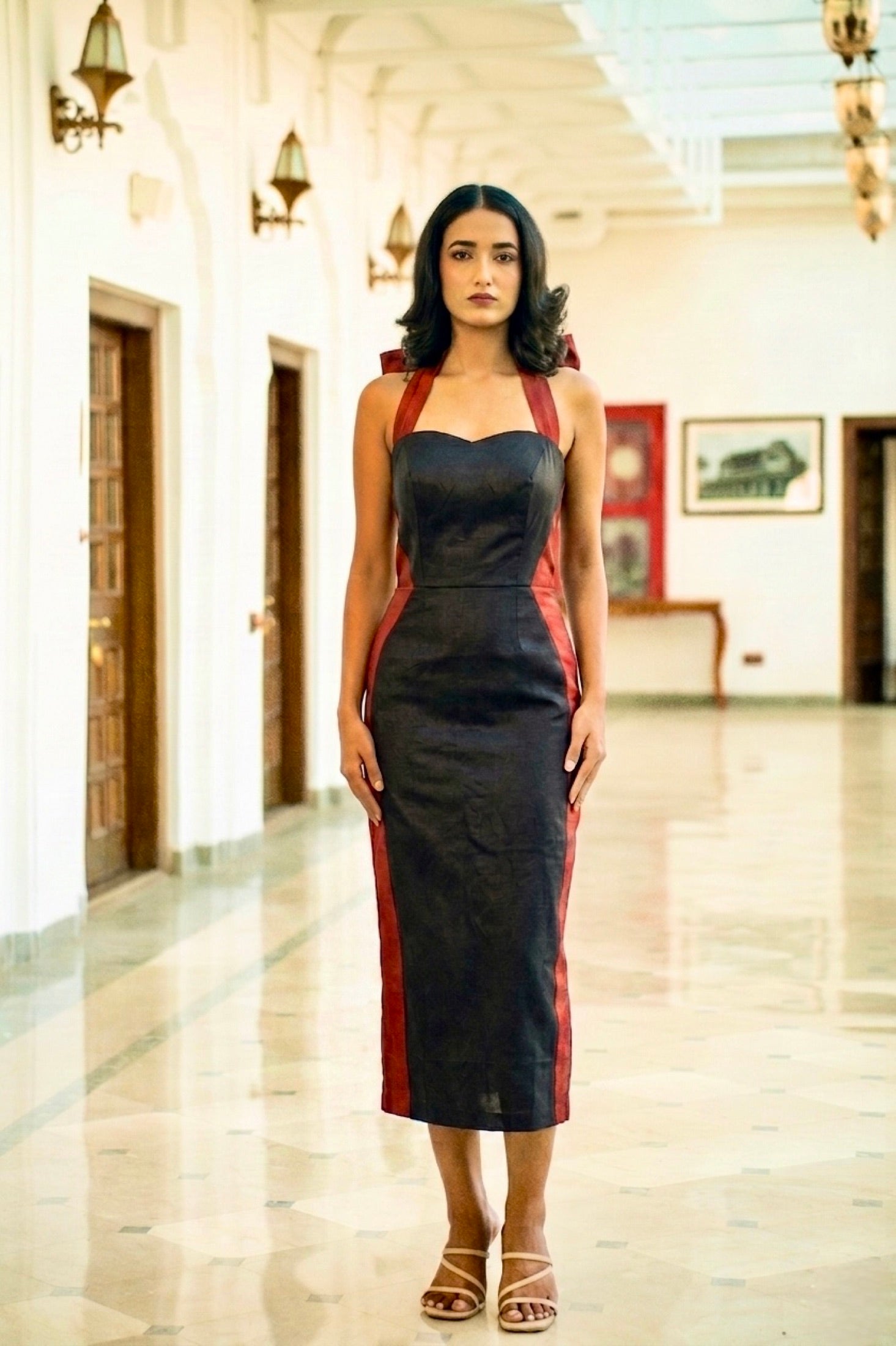Hourglass Midi on model