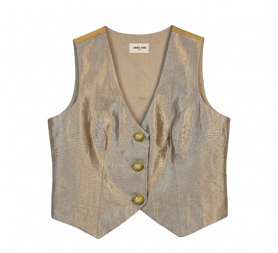 Gold Waistcoat view 1