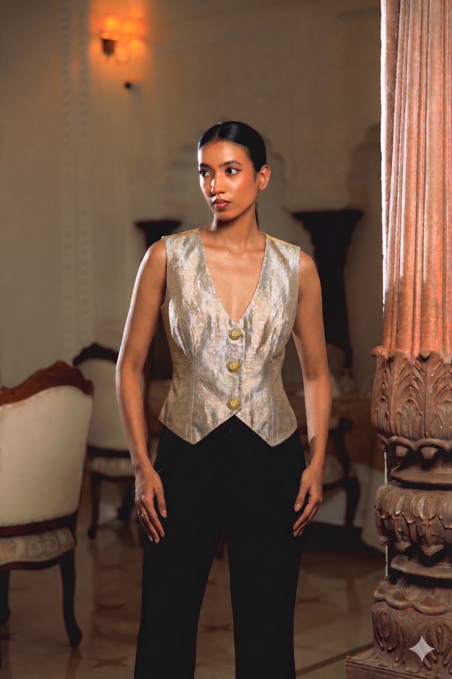 Gold Waistcoat view 2