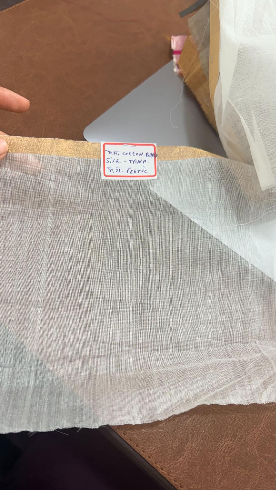 Maheshwari textile portrait