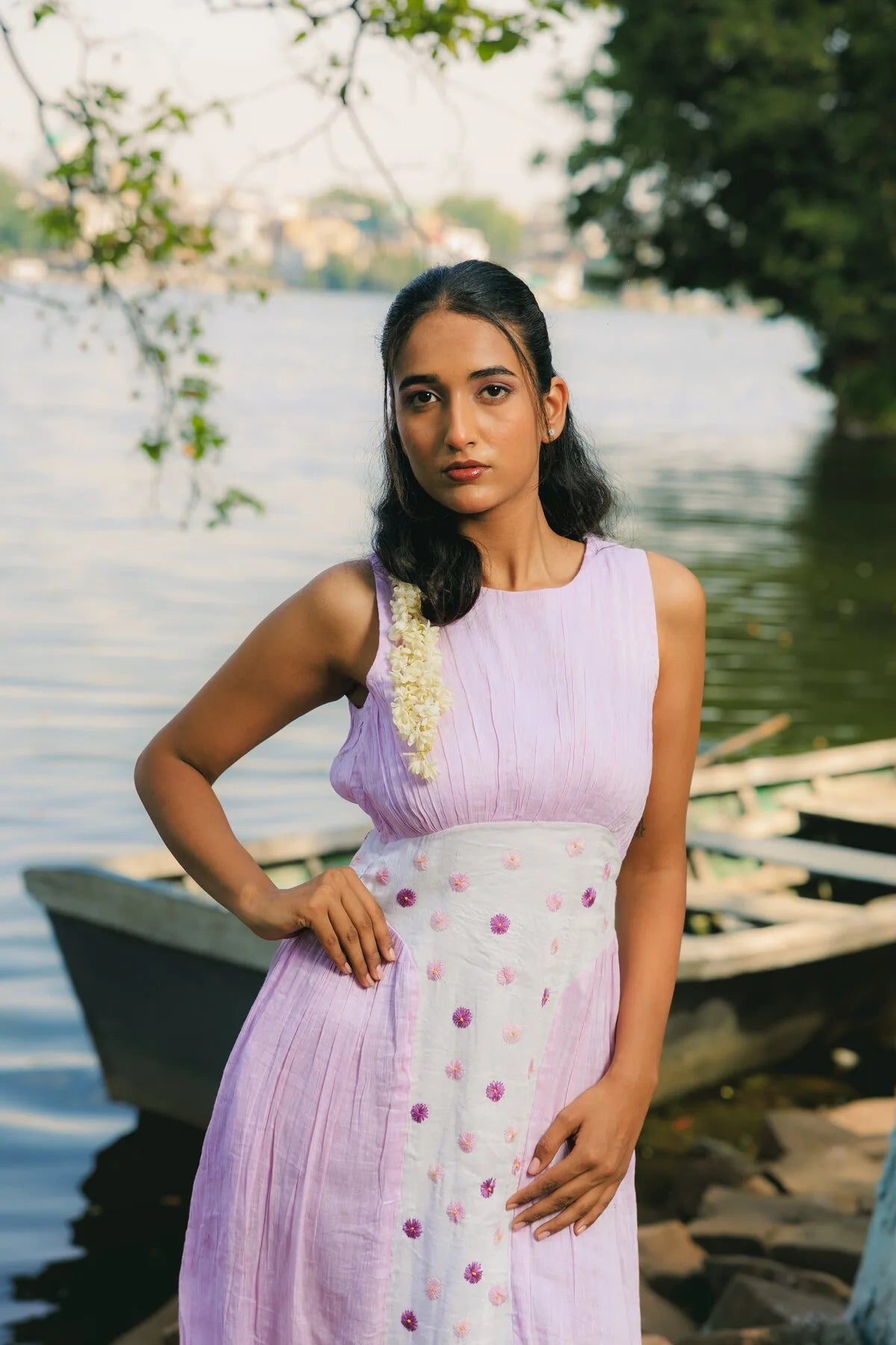 Lavender Haze Midi Dress