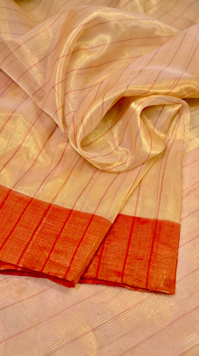 Chanderi textile portrait