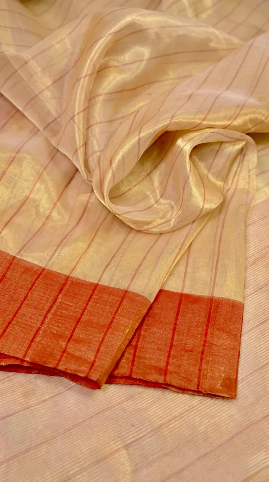 Chanderi textile portrait